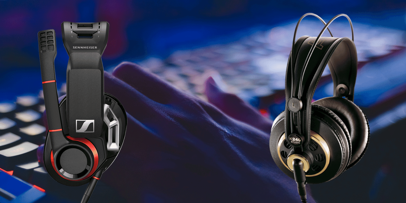 featured image for best open back gaming headphones article